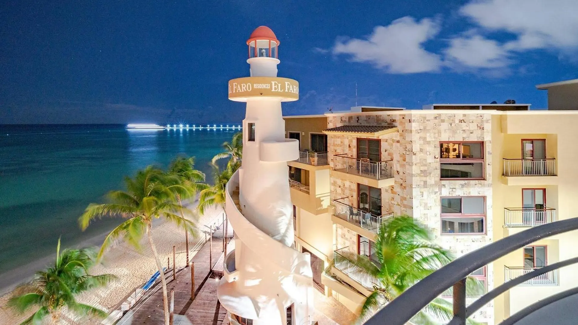 Condo Surf 405 - Luxury Oceanview Beachfront 3 Bedroom With Gym - At El Faro Condos Playa del Carmen