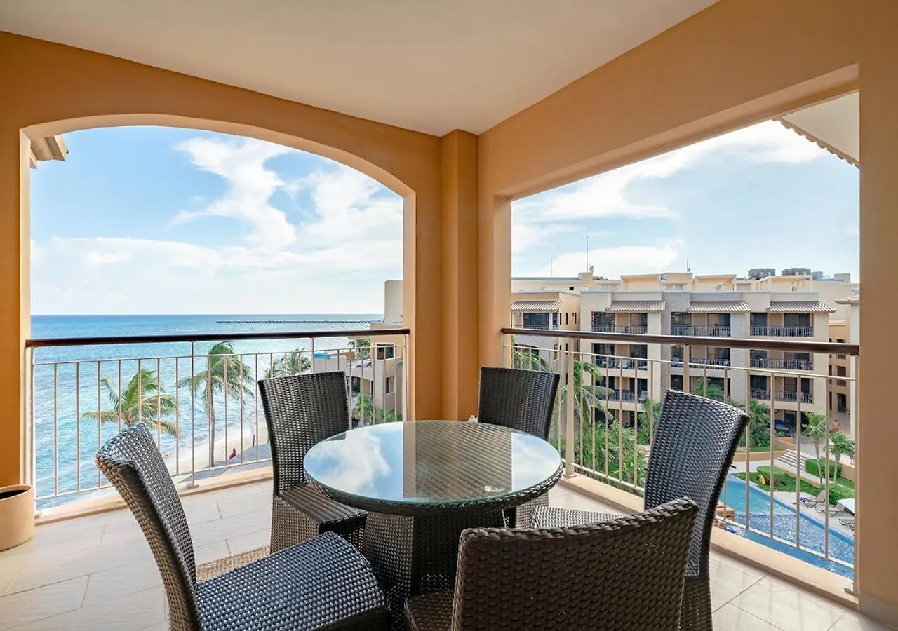 Condo Surf 405 - Luxury Oceanview Beachfront 3 Bedroom With Gym - At El Faro Condos Playa del Carmen Holiday home